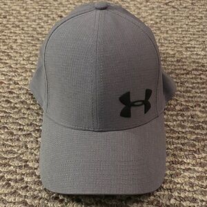 Under Armour Charcoal Black Logo Cap
